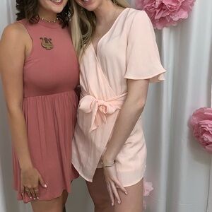 Light pink romper